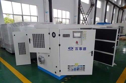 제어 장치 BLG300RB-III와 함께 두 개의 로터 고효율 회전 나사 블로어