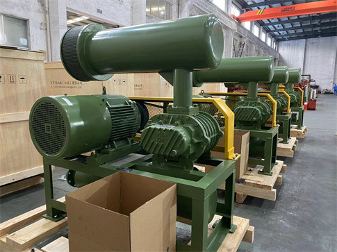 850-2000 Rpm 군용 녹색 3 로브 블로어 환경 보호