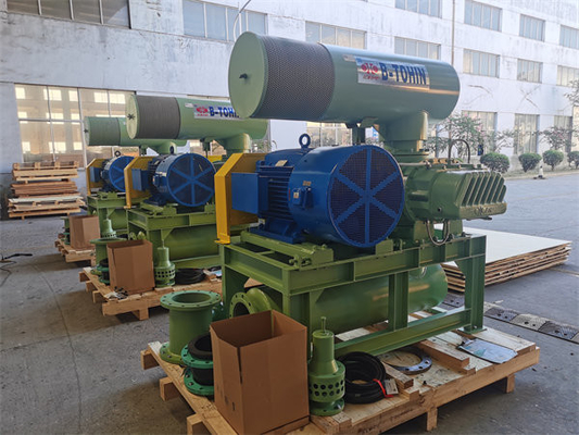 850-2000 Rpm 군용 녹색 3 로브 블로어 환경 보호