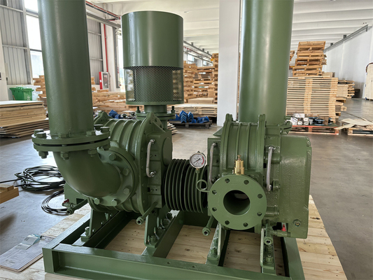 고압 루트 로브 블로워 100Kpa-150Kpa 2단계 DN100