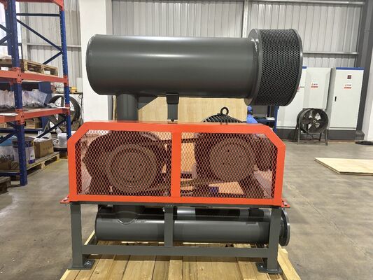 DN40 (1.5'') 세 엽 뿌리 부러기 0.37-1.11 m3/min 공기 용량 및 2300 rpm 최대 속도