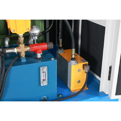 4-11KW,DN65, 2.2-4.8 m3/min BLG109B를 가진 자기 윤활 스크루 블로어