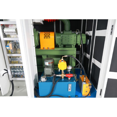 4-11KW,DN65, 2.2-4.8 m3/min BLG109B를 가진 자기 윤활 스크루 블로어