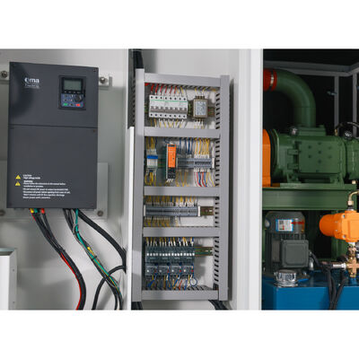 7.5-22KW, 40-100Kpa, 자체 윤활 영구 자석 가변 주파수 스크류 송풍기