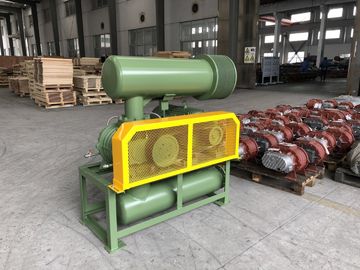 Cast Iron 3 로브 루트 블로어 군대 녹색 색상, 긴 수명