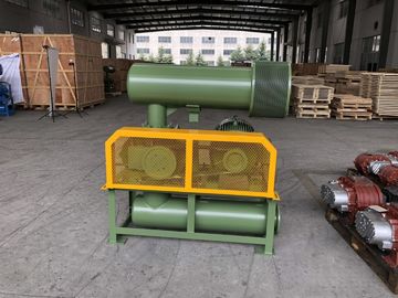 Cast Iron 3 로브 루트 블로어 군대 녹색 색상, 긴 수명
