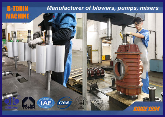 송풍기 진공 펌프가, DN250 음식 흡입 압력에 의하여 -40KPA 운반합니다 송풍기를 뿌리박습니다