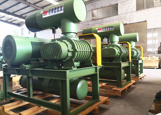 10" 80kpa 71.52m3/Min 132kw 주사철 3 로브 루트 블로어