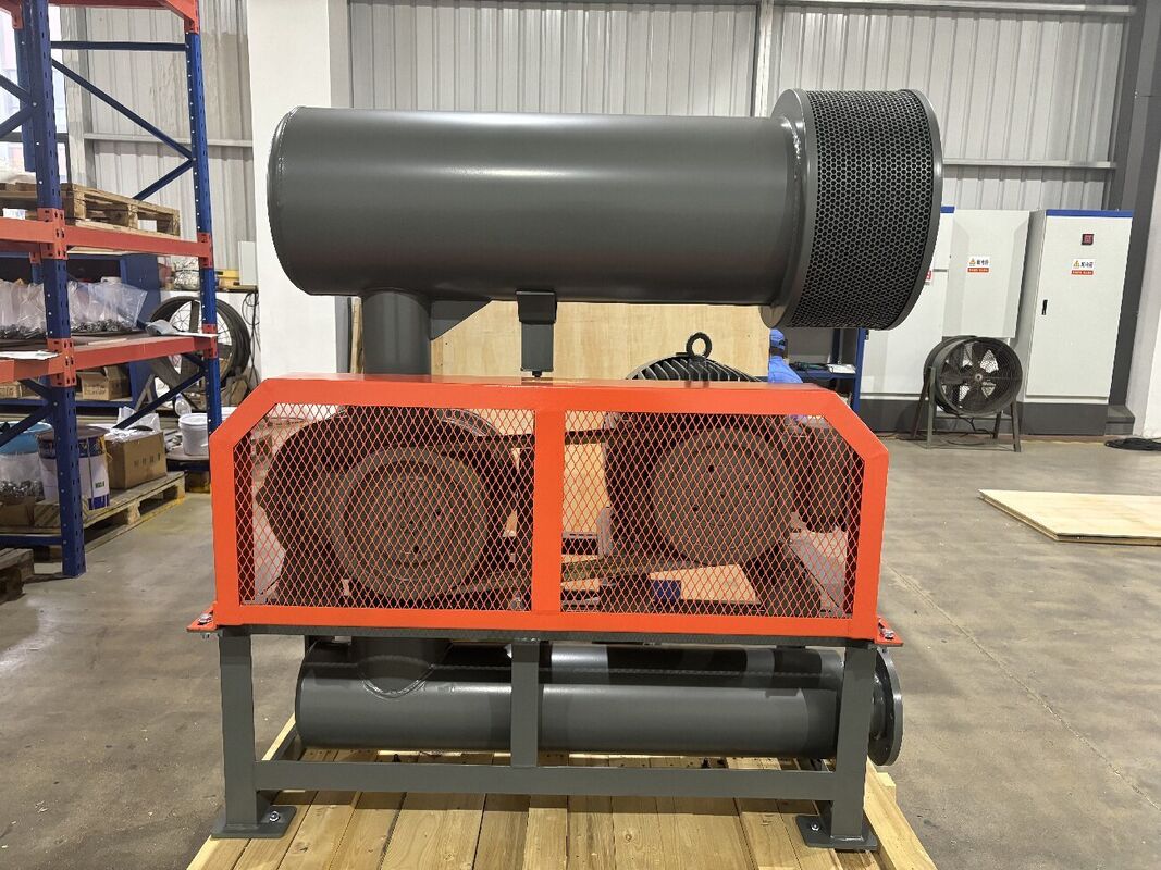 루트 로터리 로브 블로어 산업 응용 분야에서 향상된 성능을 위해 트리 로브 디자인과 물 냉각을 특징으로