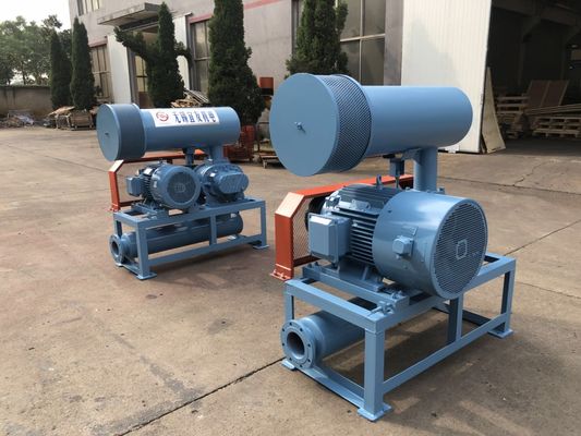 DN200 30-132KW 80KPA 공기 냉각 배달 특수 식품 로터리 뿌리 스타일 풍기는